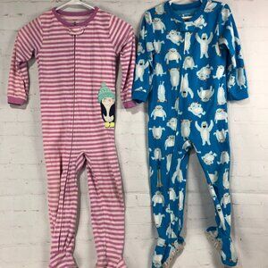 Carter’s 4T One Piece Footie Pajama Lot